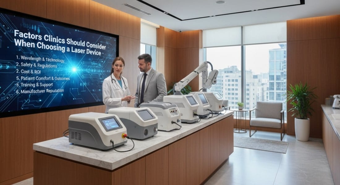 Factors Clinics Should Consider When Choosing a Laser Device
