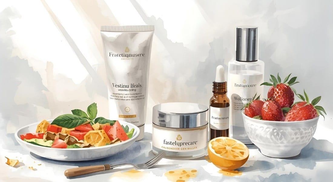 Lifestyle & Skincare Along with Diet
