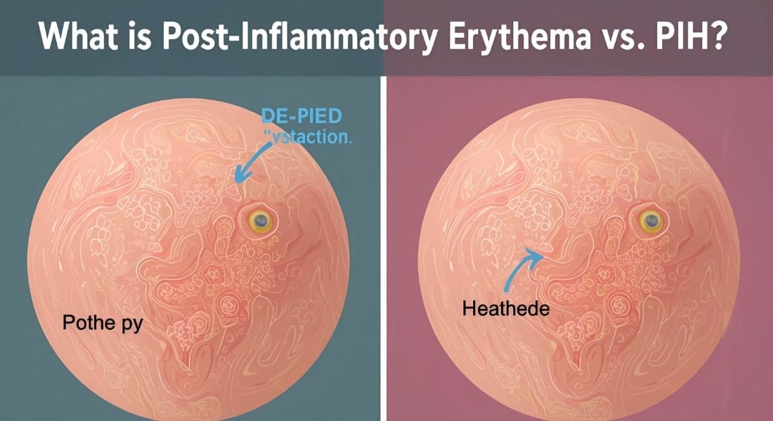 What is Post-Inflammatory Erythema (PIE) vs. PIH