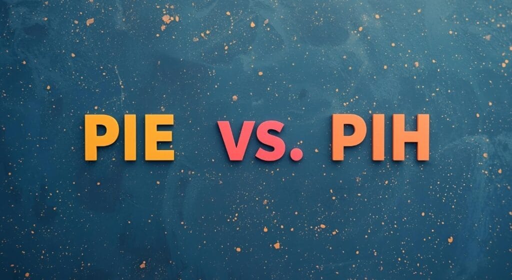 difference between PIE and PIH